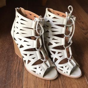 Cute lace up booties